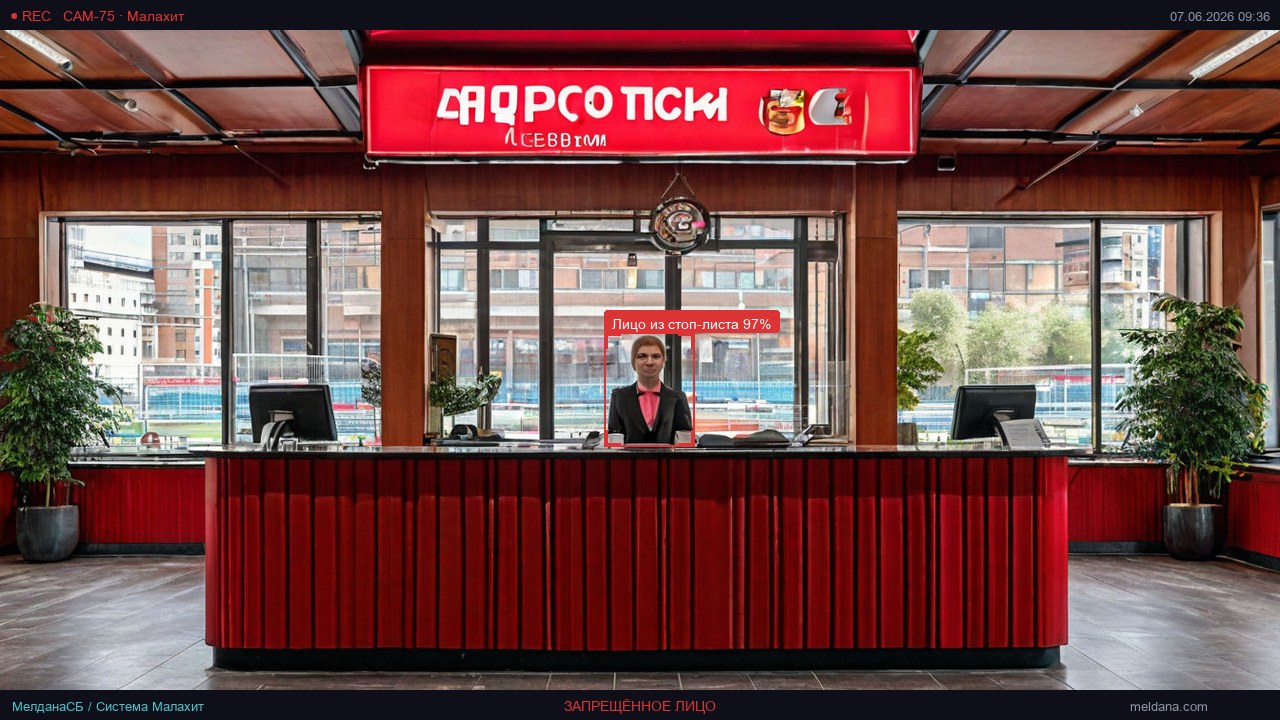 Детекция запрещённых лиц на стадионе в Курске — от 4 200 ₽/стадион/мес