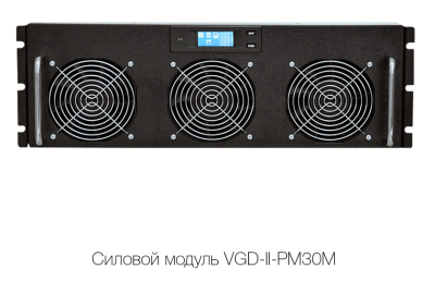 Источник бесперебойного питания Powercom Vanguard-II-33 VGD-II-180M33 180000Вт 180000ВА 