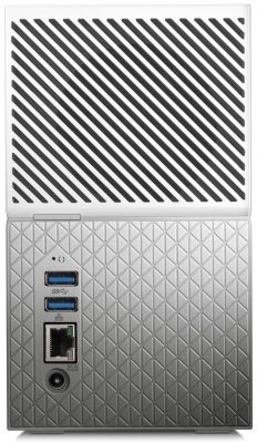 Сетевое хранилище NAS WD Original 8Tb WDBMUT0080JWT-EESN My Cloud Home Duo 2xDisk 2-bay 